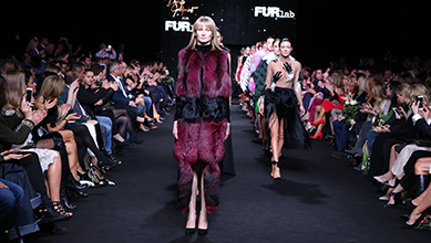 Dorota Goldpoint’s “Magic of the Fur” collection show in Warsaw 2017