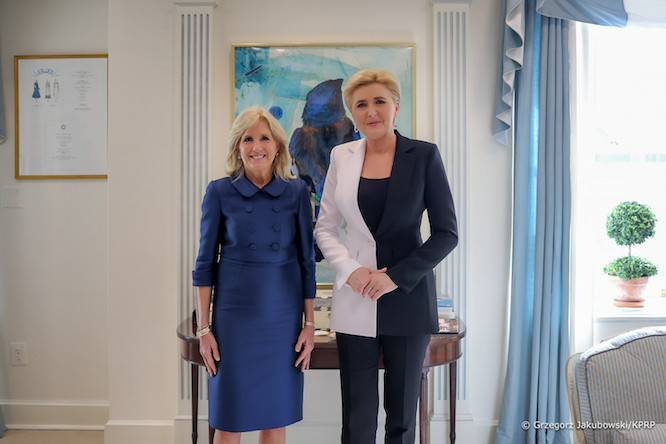 Natemat.pl:Agatha Duda met with Jill Biden. An expert criticized the US president’s wife