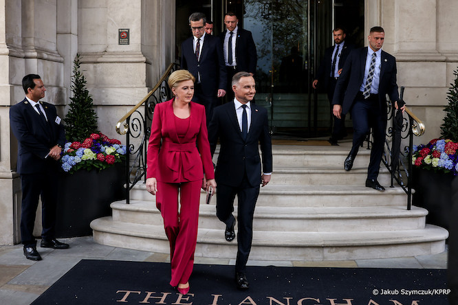 Polityka.se.plAgata and Andrzej Duda are already in England! “It’s been a long time since they looked so good together”.